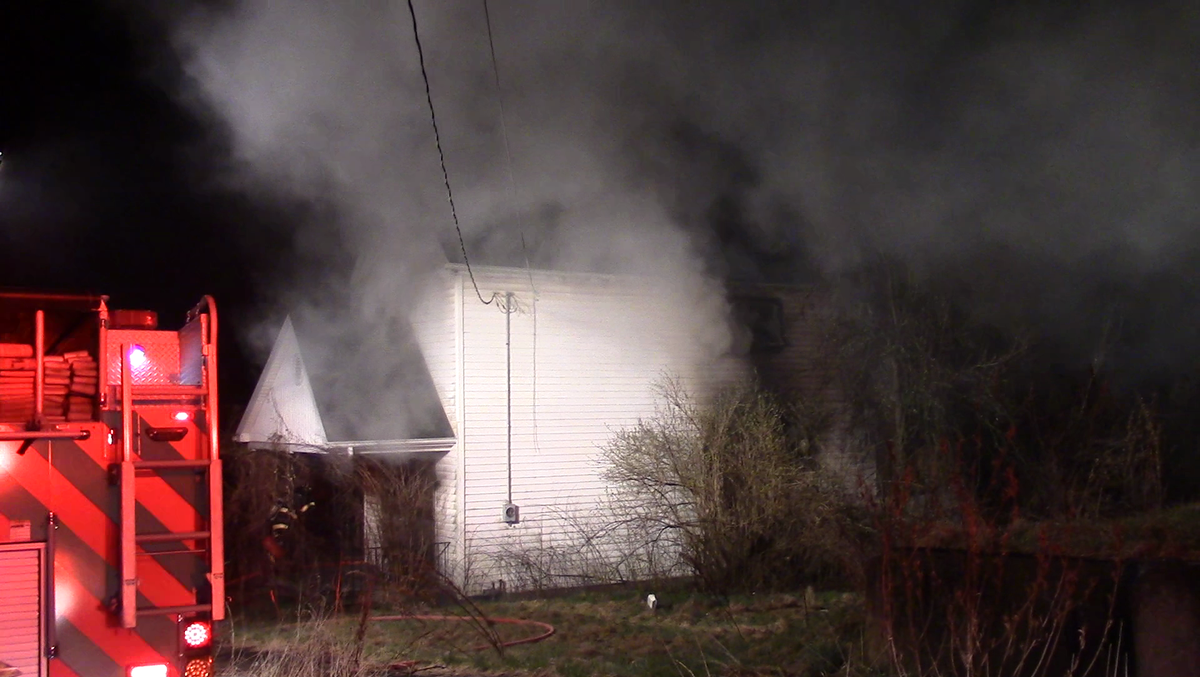 House destroyed by fire in New Castle