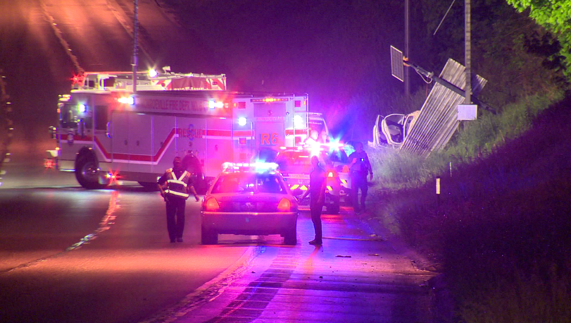 19-year-old Woman Killed In Rollover Crash On Outbound Parkway East