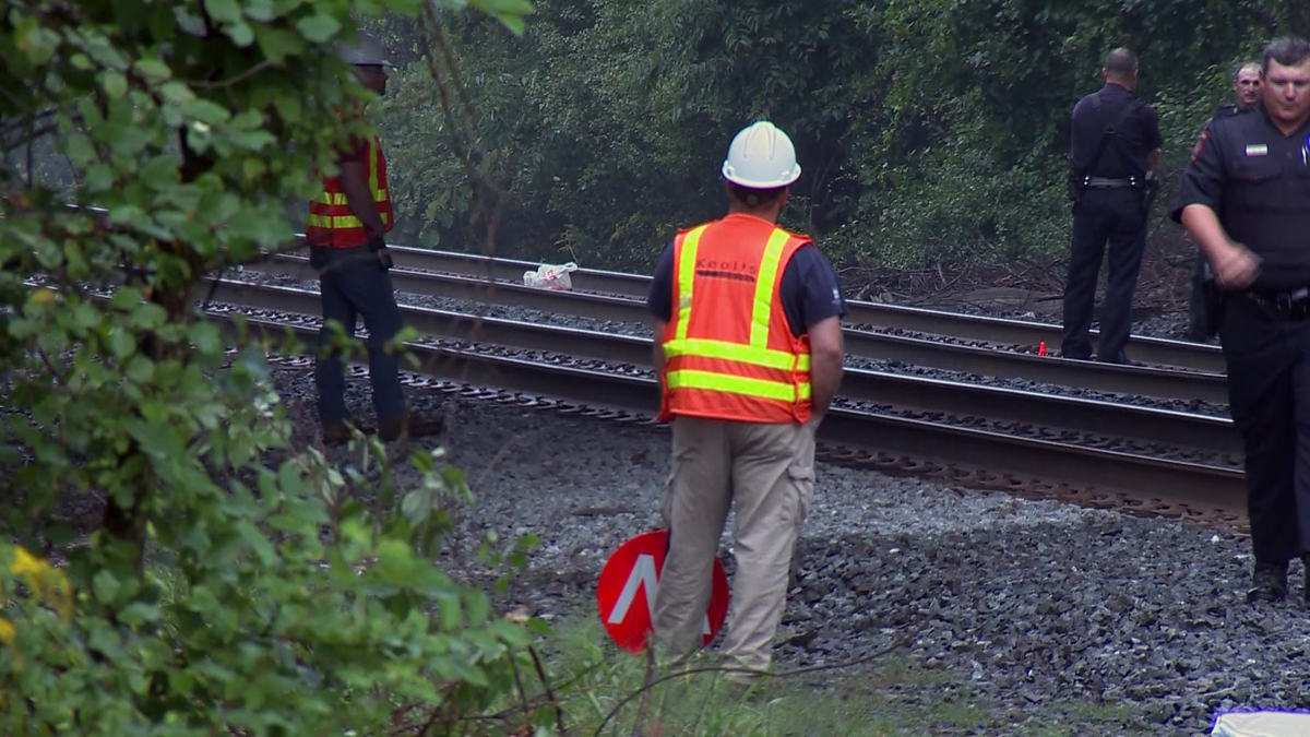 Woman dies, man injured after being struck by commuter rail train in Natick