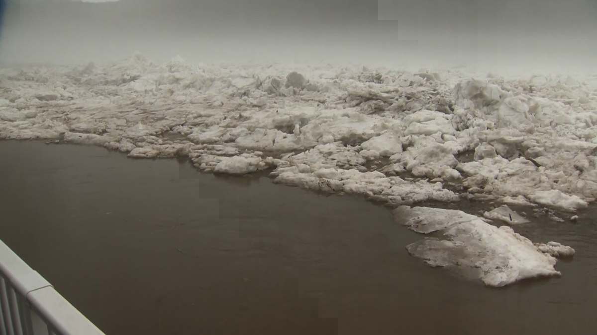 8 1/2 Miles of Ice Jams Along Allegheny River in Armstrong 