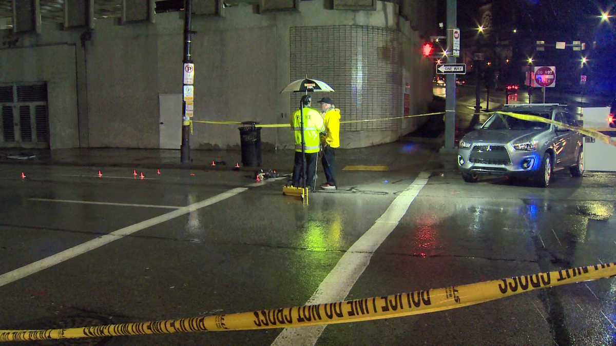 Police searching for driver who fled after hitting pedestrian in ...
