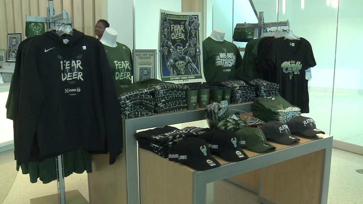 Sales up 30% at Bucks Pro Shop with team in the playoffs