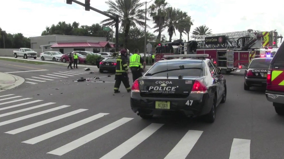 Motorcyclist killed in crash involving car on US 1, Cocoa police say