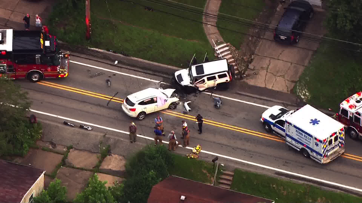 Woman killed in headon crash in Penn Hills