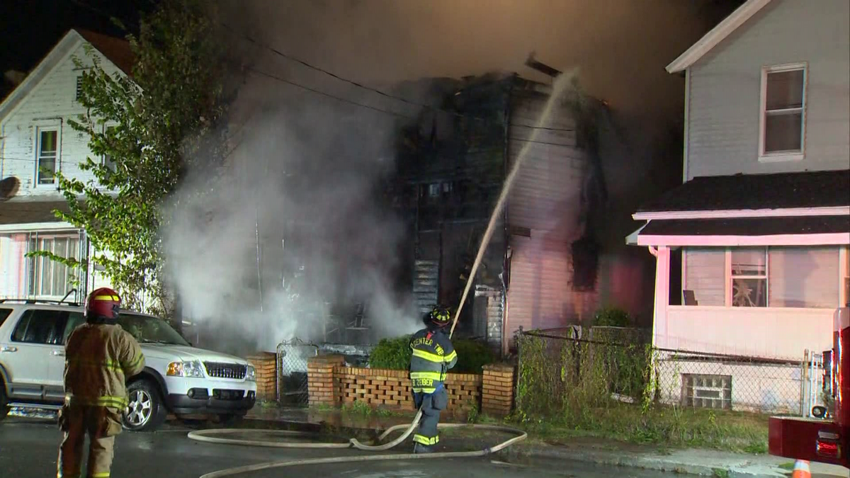 Fire tears through home in Aliquippa