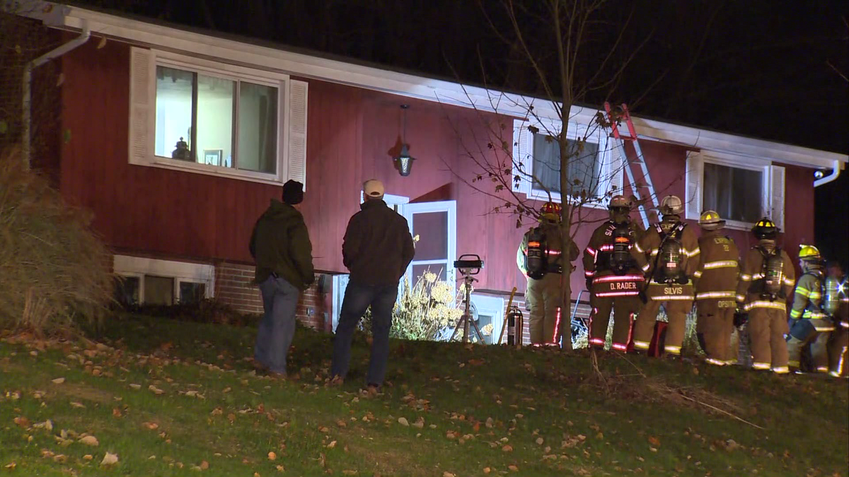 Fire breaks out inside home in Salem Township