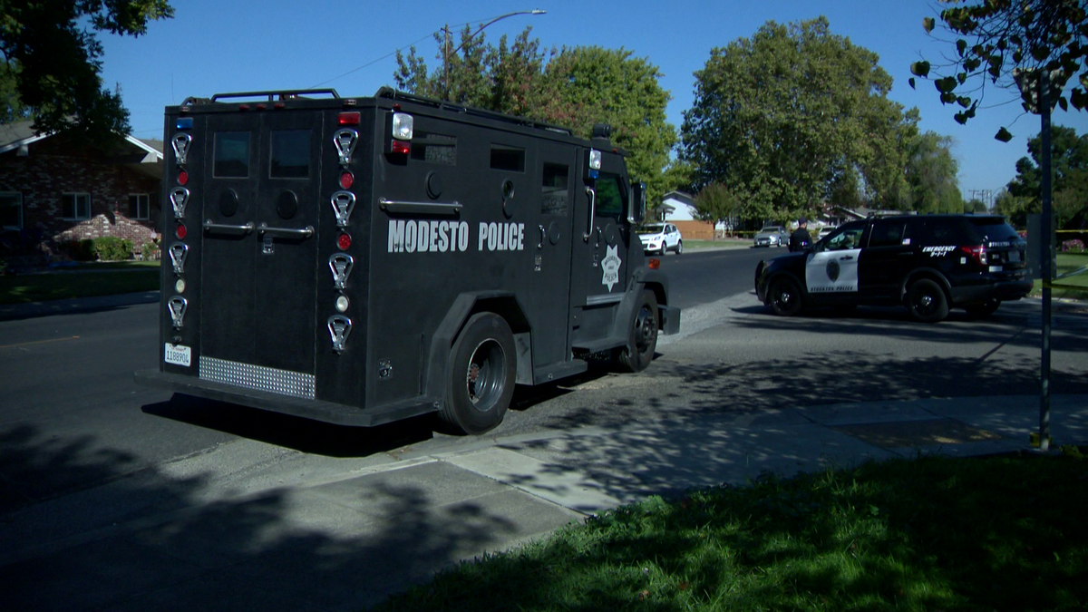 Modesto Officers Shoot Homicide Suspect In Stockton Park Neighbors Rattled