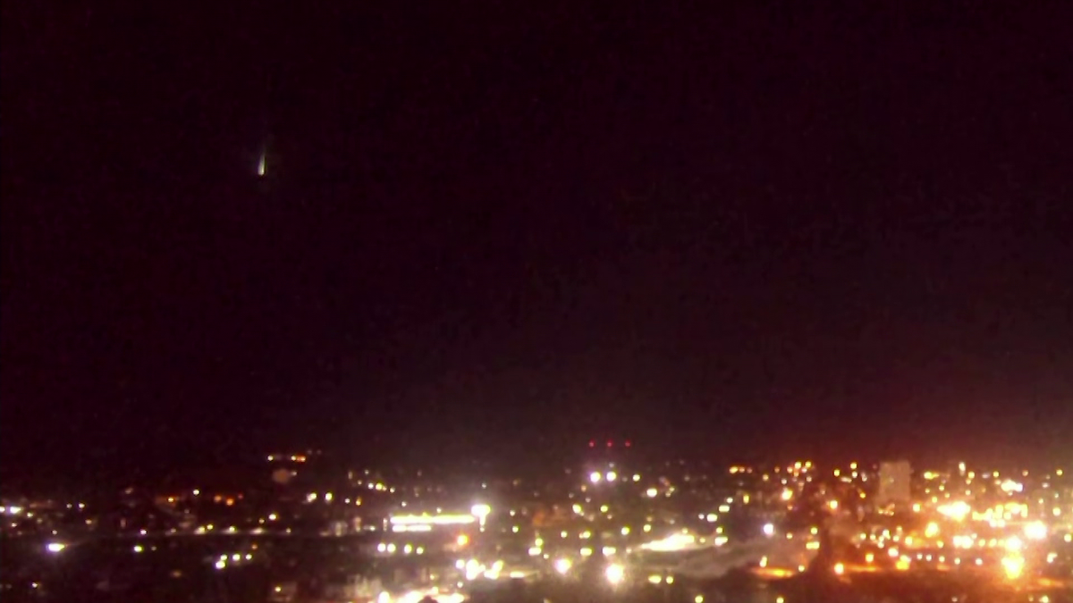 Did you see it? Meteor caught on camera in Worcester