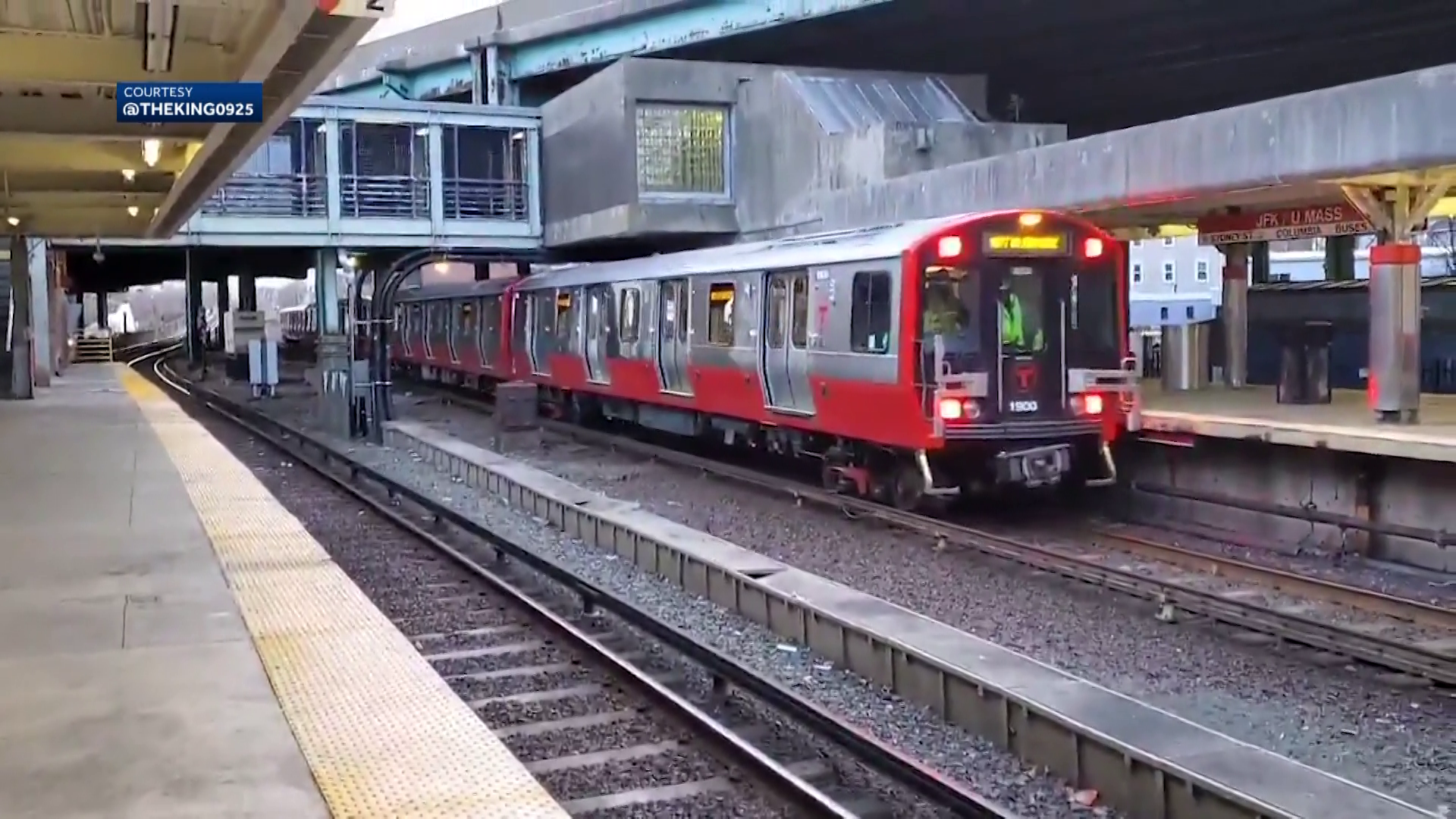 New MBTA Red Line Trains Enter Service