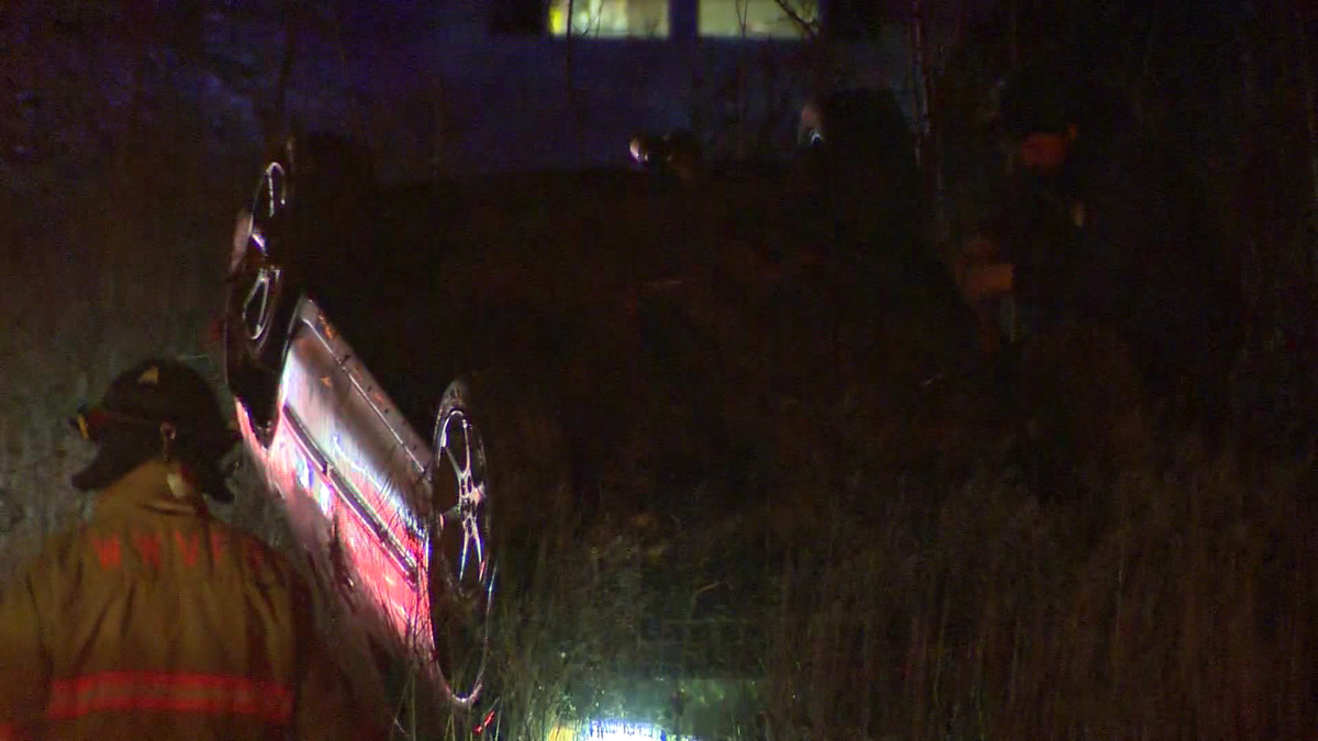 One person taken to the hospital following rollover crash in North