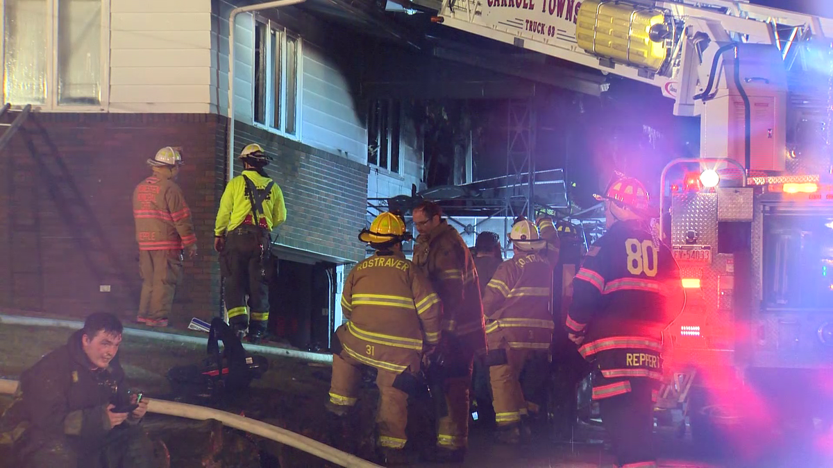 Two people taken to the hospital following fire in Monessen