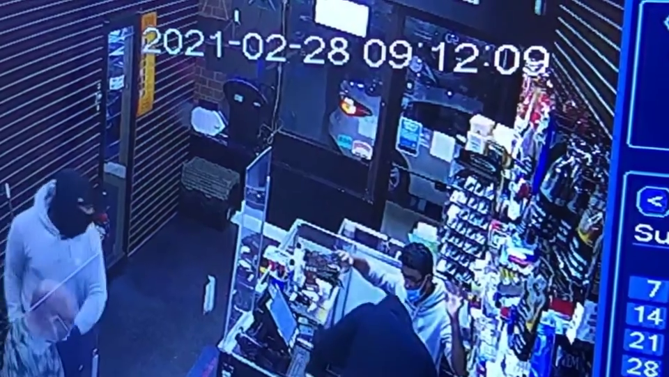 Suspects sought in armed robbery at Milford store