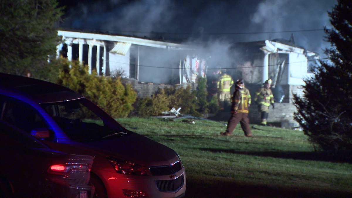 Fire breaks out inside of home in Fayette County