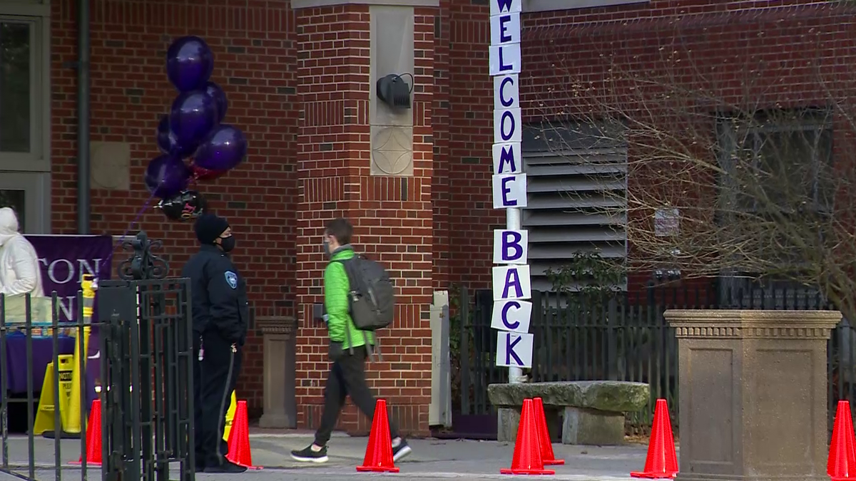 Thousands of Boston Public Schools high school students return to in ...