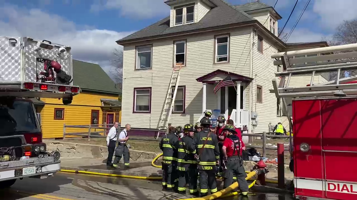 Woman dies after rescue from 2-alarm fire in Laconia