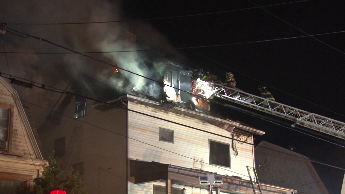 Two people escape burning home in Monessen