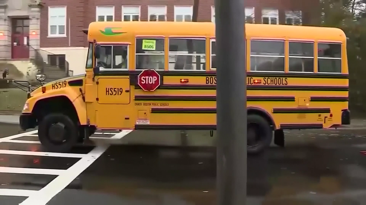 Middle school students in Boston resume full-time, in-person learning