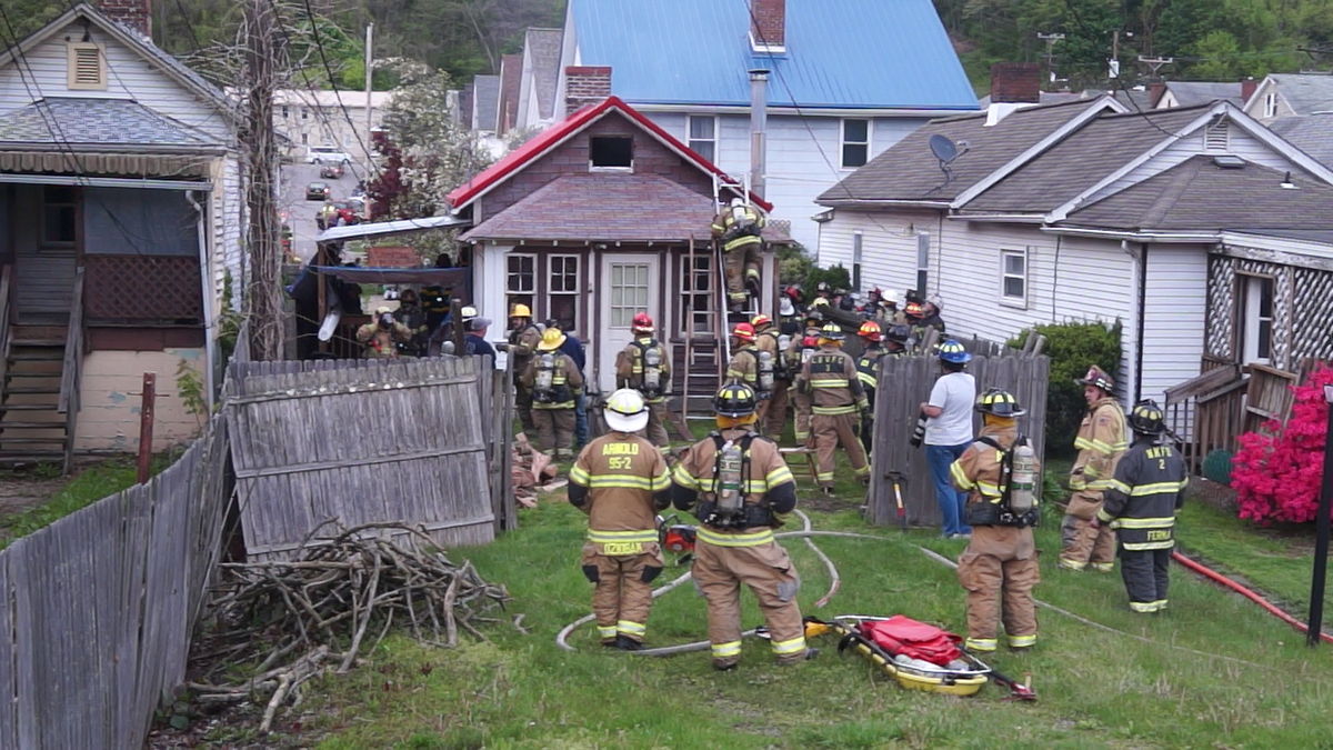 Home damaged by fire in Lower Burrell