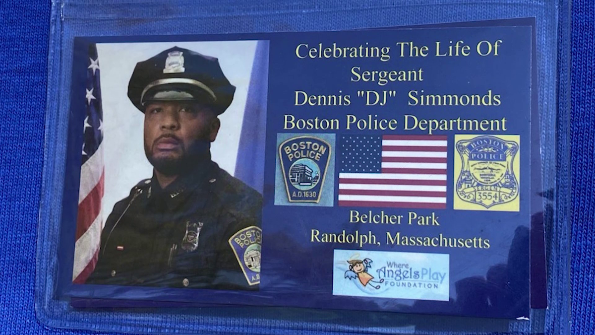 Playground honors Boston police officer who died from injuries suffered