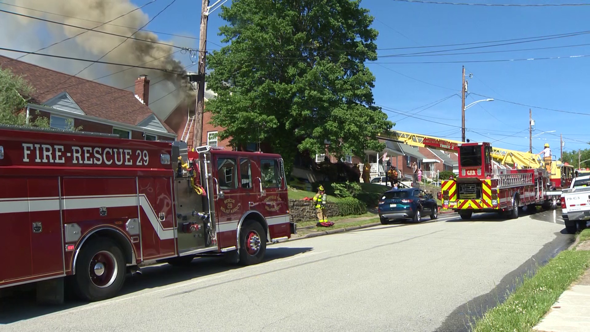 Firefighters respond to house fire in Greensburg