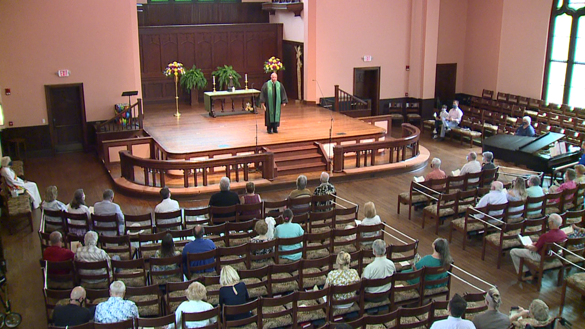 Savannah church resumes in-person services with safety precautions in place