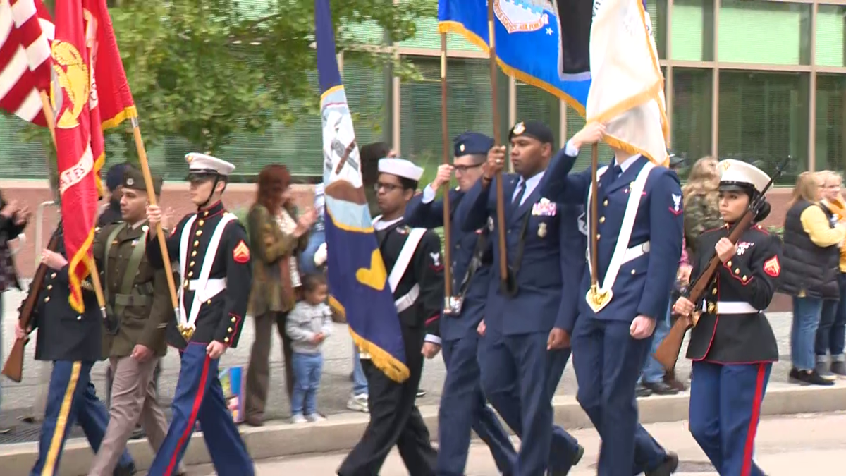 Pittsburgh's 102nd consecutive Veterans Day Parade marches down Liberty