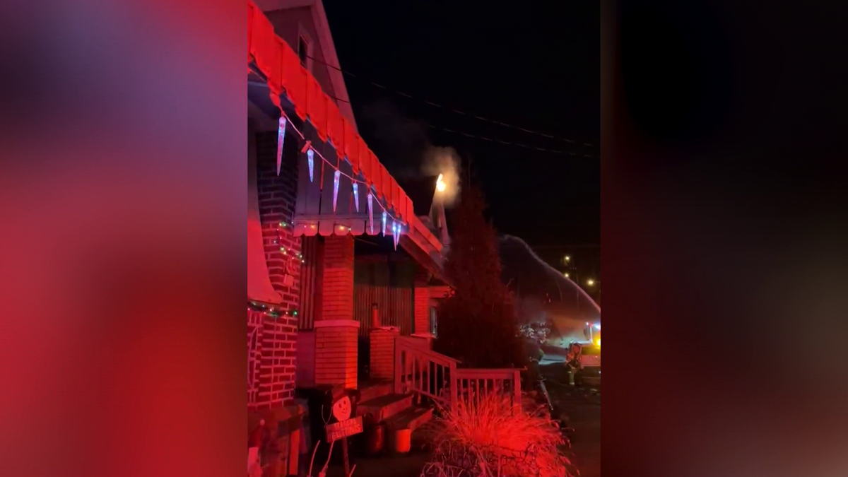 Home damaged by fire in Carnegie