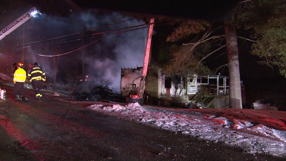 Man Escapes Burning Home In Fayette County