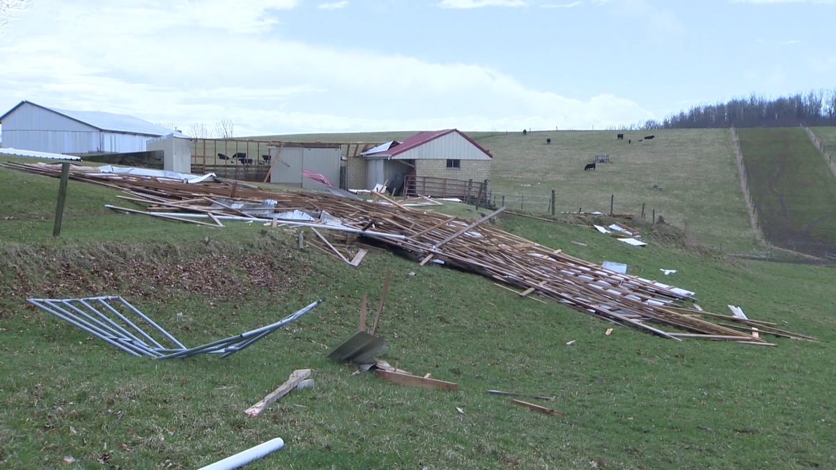 EF2 tornado confirmed in Wayne Township, Armstrong County, on Thursday