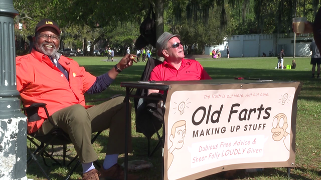 Two 'old farts' dish out life advice at Savannah's Forsyth Farmers Market - Vimarsana News