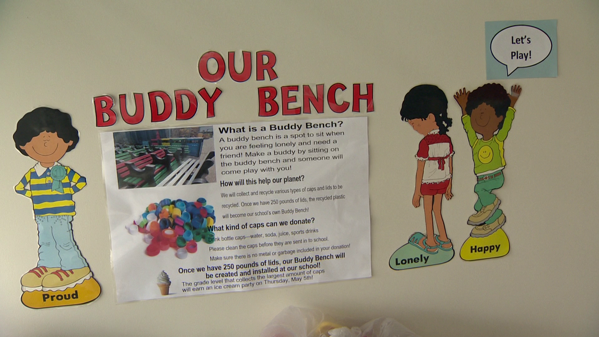 McKeesport School District collecting bottle caps to turn into Buddy