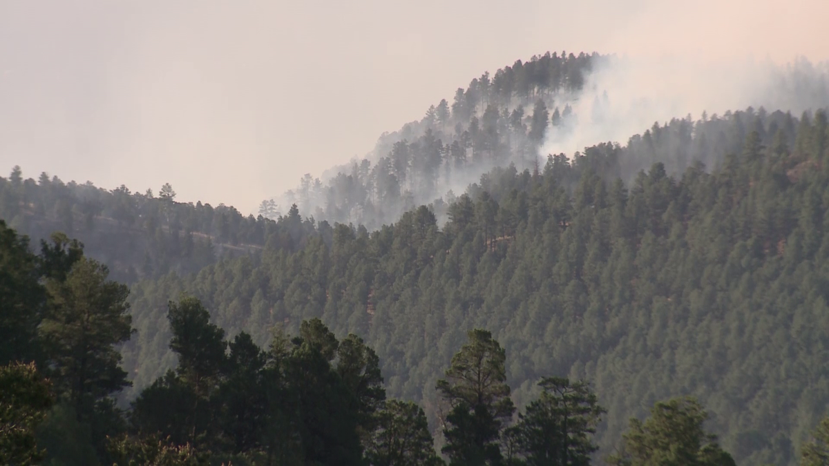 PHOTOS McBride Fire burns in Ruidoso