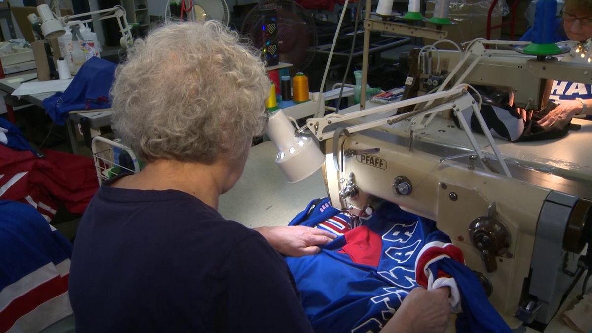 Stahls' Transfer Express in Mentor helps prepare jerseys for NFL Draft