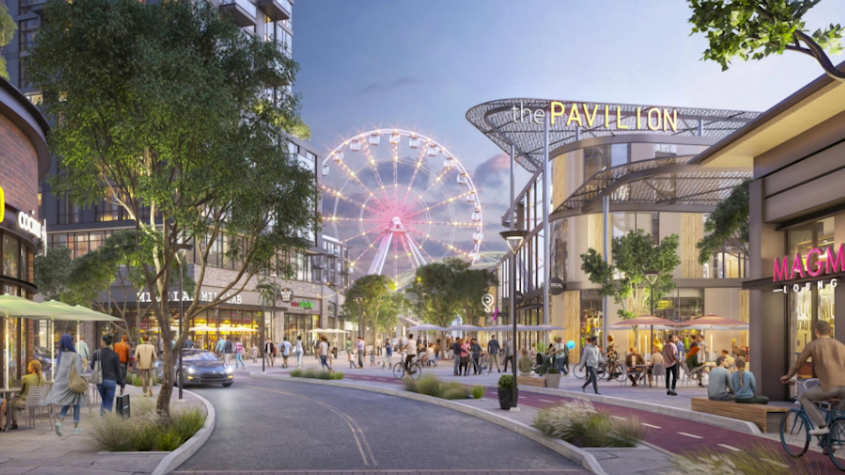 North Shore Esplanade project awarded  million toward development that includes Ferris wheel, marina