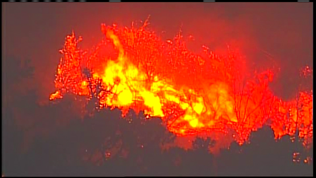 Large bosque fire burning in Albuquerque near Coors and Montano - Vimarsana News