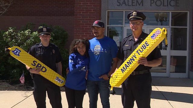 'Manny Tubes' donated to police department in honor of Worcester, Massachusetts Officer Familia - Vimarsana News