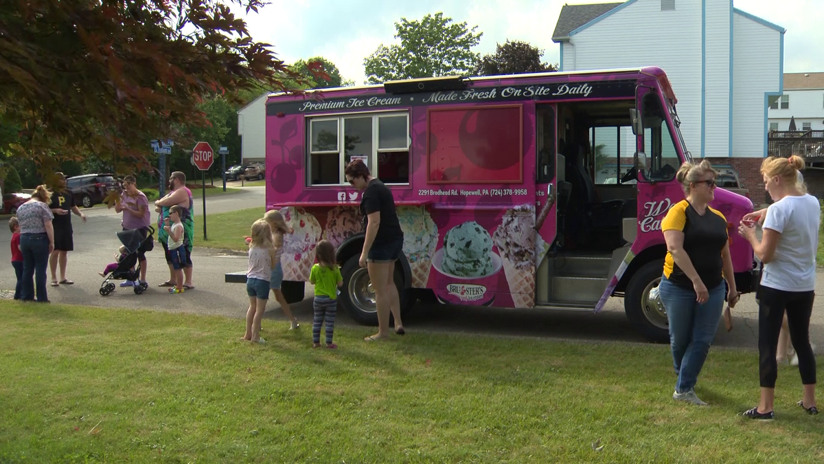 ‘Everybody is so happy all the time’ Ice cream truck visits events in