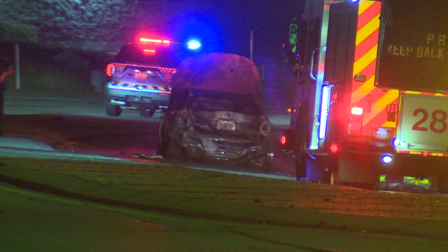 'The whole thing was on fire': Vehicle keeps going after catching fire in Pittsburgh - Vimarsana News
