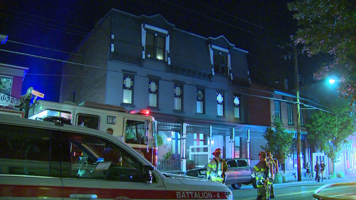 Firefighter treated for heat exhaustion after flames break out in a