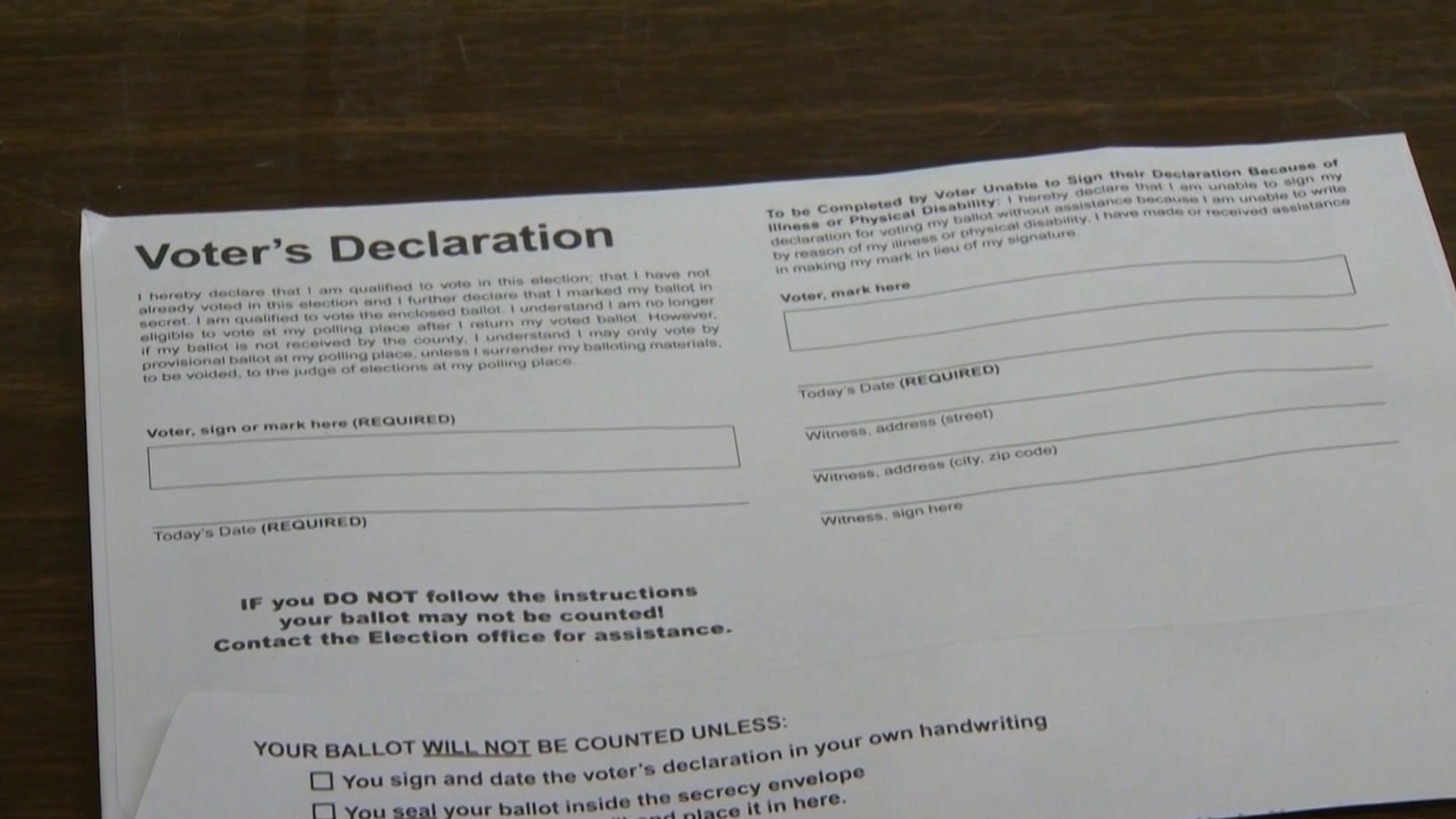Pennsylvanians scurry to fix mail-in ballots after ruling - Vimarsana News