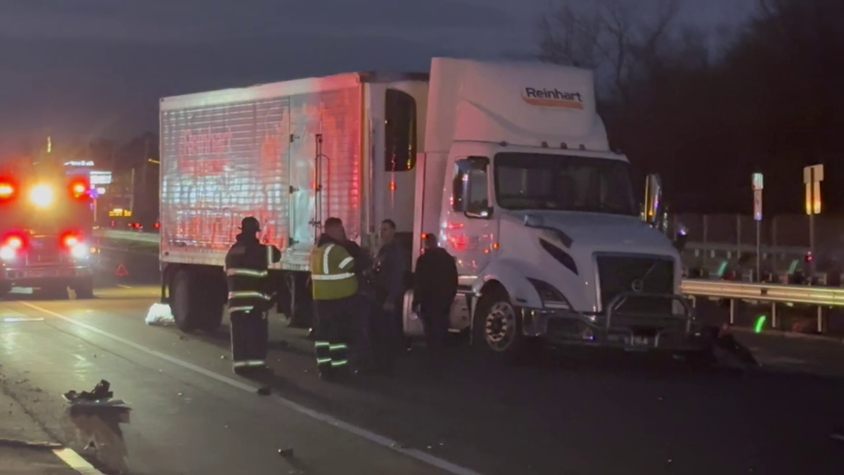 Crash Between Tractor Trailer Car Closes Section Of Route 1 In Saugus 2805