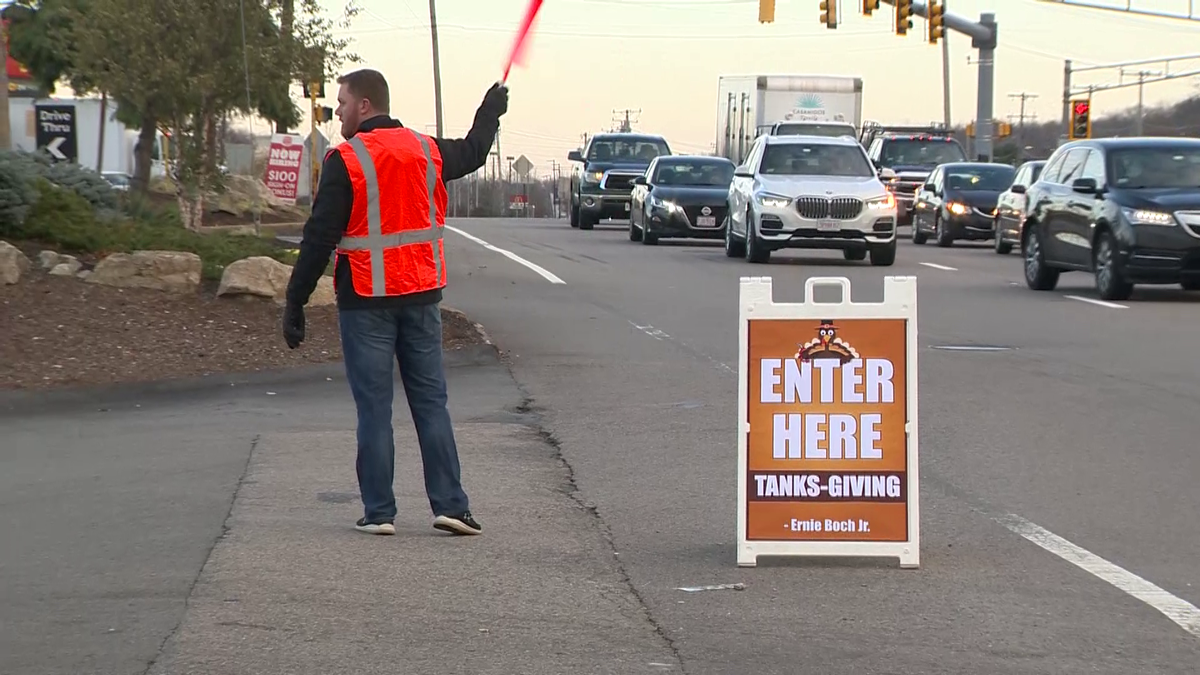 Tanksgiving Businessman giving away thousands of gallons of free gas