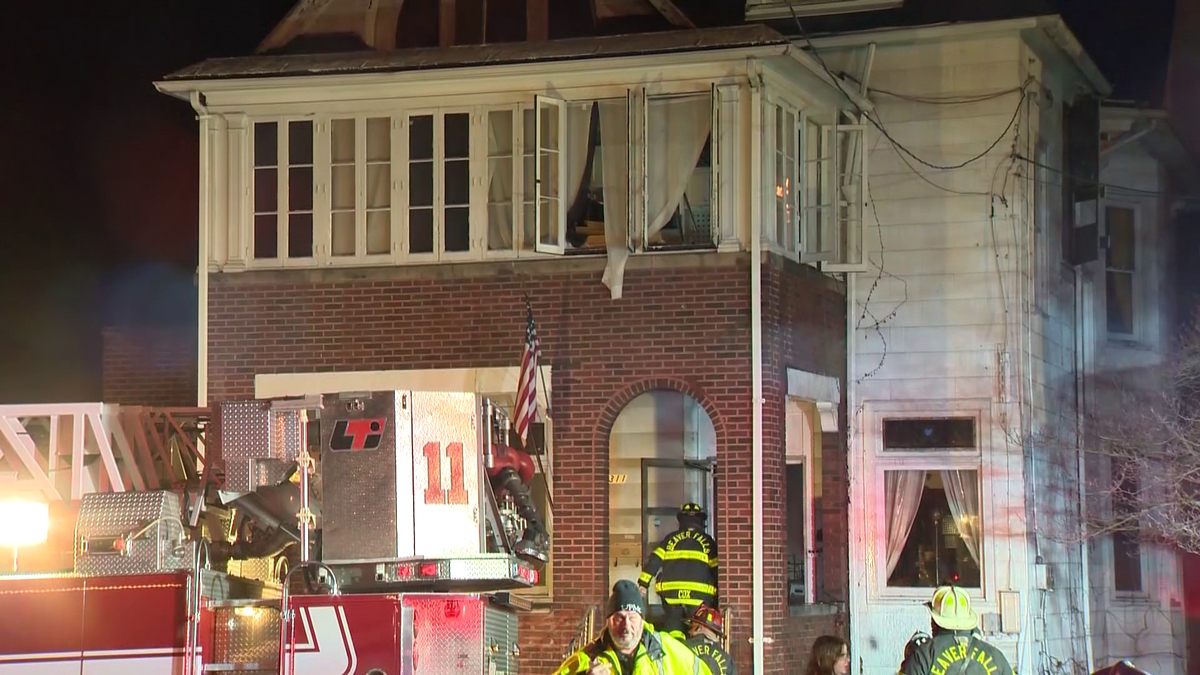 Two People Escape House Fire In Beaver Falls