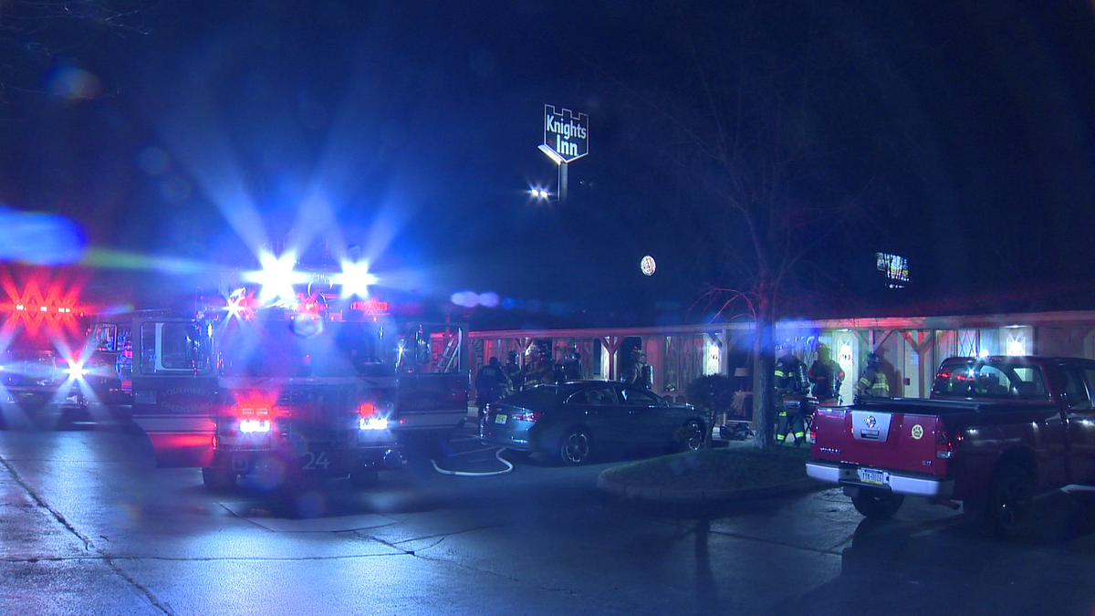 Fire breaks out inside motel in Westmoreland County