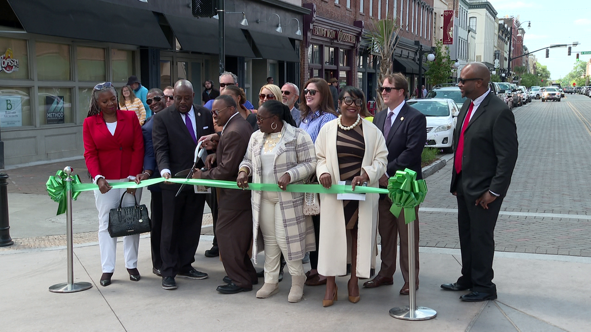 Phase 1 of Savannah's Broughton Streetscapes Project is complete
