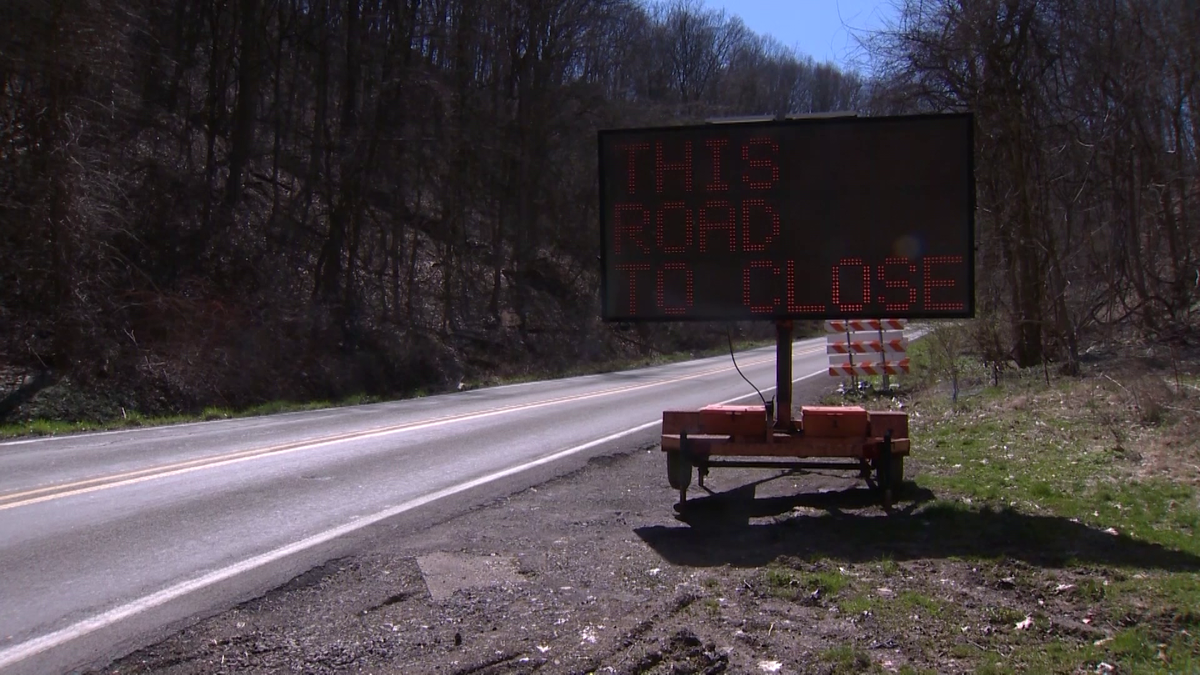 Part of road in Allegheny County permanently shut down as part of ...