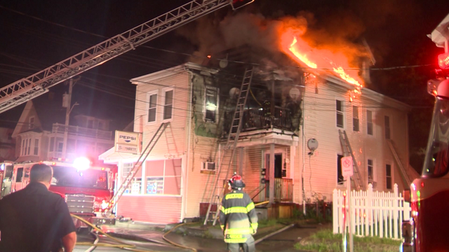 Person injured after jumping out window of burning Brockton building to escape flames - Vimarsana News