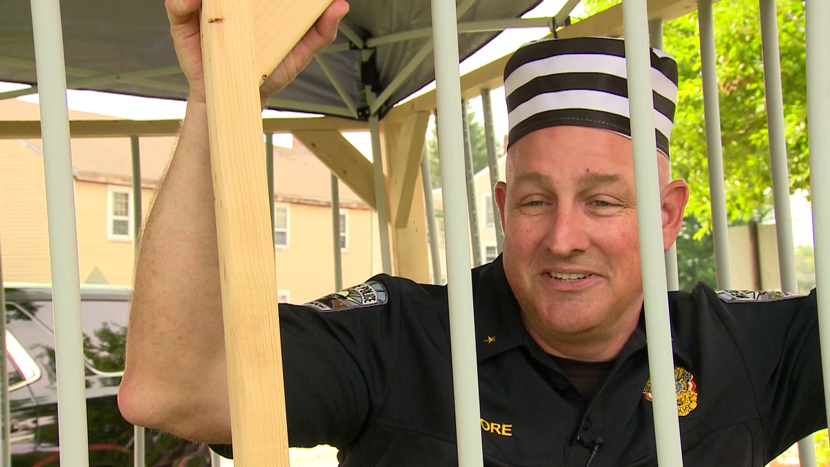 NH police chief 'arrested', in 'jail' for a good cause