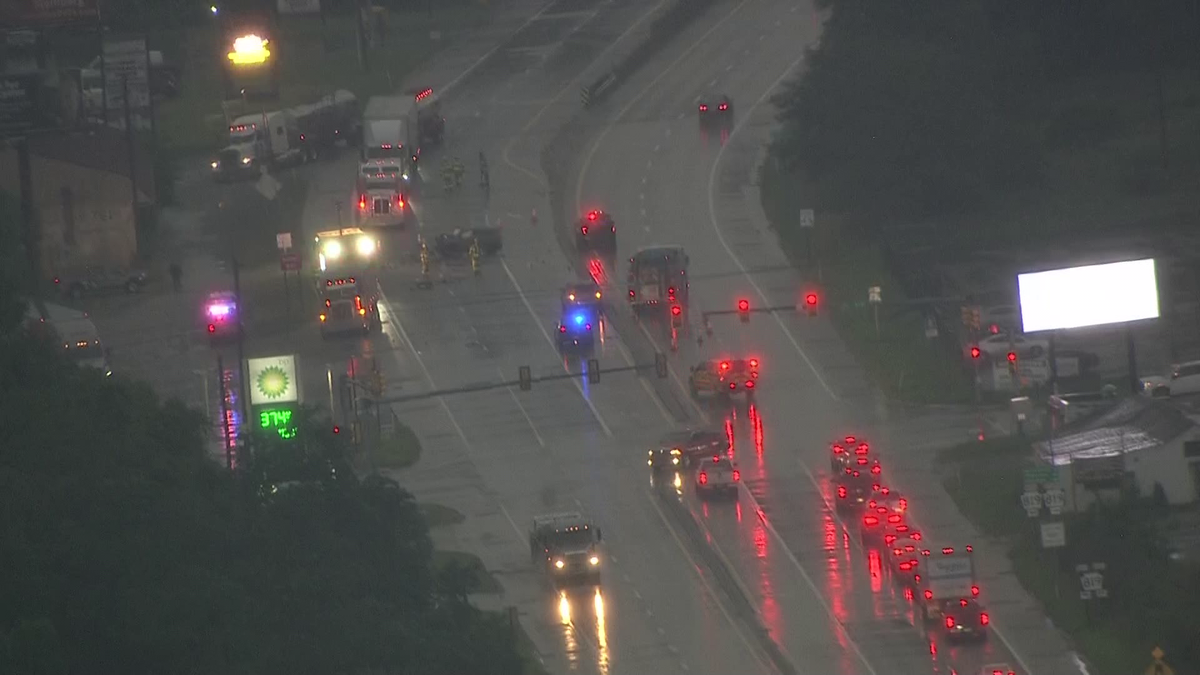 Route 22 westbound reopens in Salem Township following crash