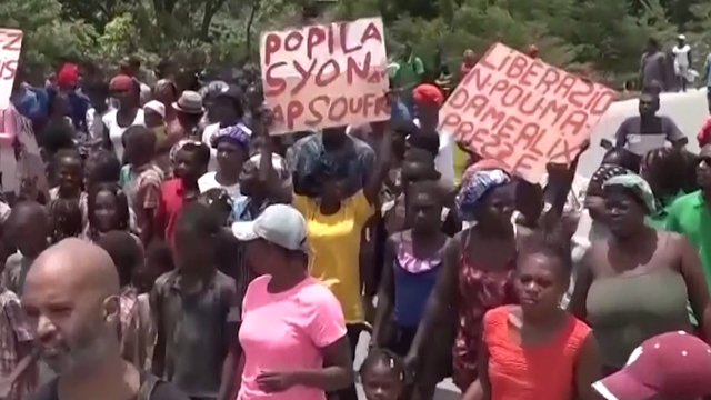 Haitians protest kidnapping of New Hampshire native and child - Vimarsana News